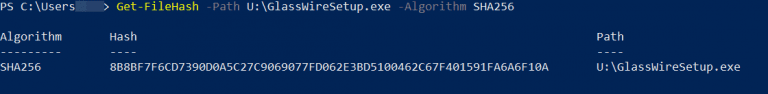 3 simple ways to check a file's hash with Windows - GlassWire Blog