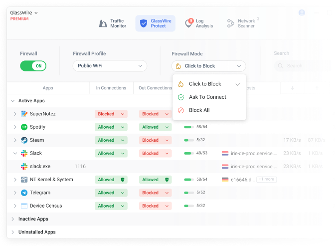 Welcome to GlassWire